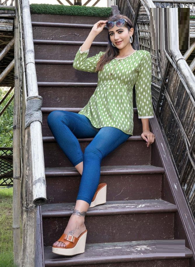 Hinaya Nora 2 Western Wear Wholesale Rayon Ladies Top Catalog